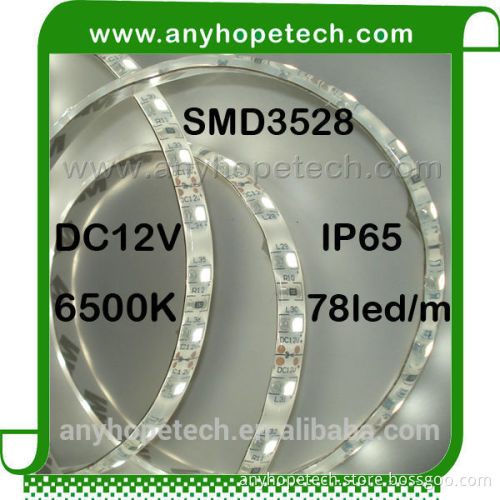 High intensity 2730Lm 3528 smd 390LEDs led strip lights 12vac
